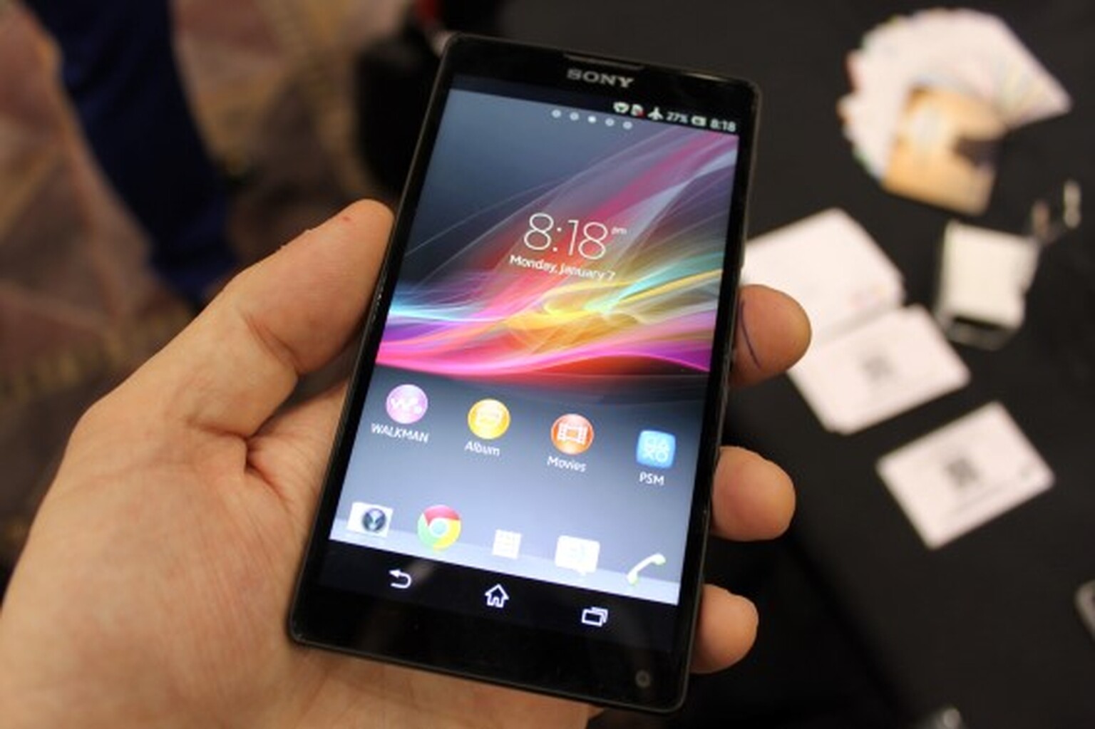 Sony ZL hands-on photos and video (CES 2013)