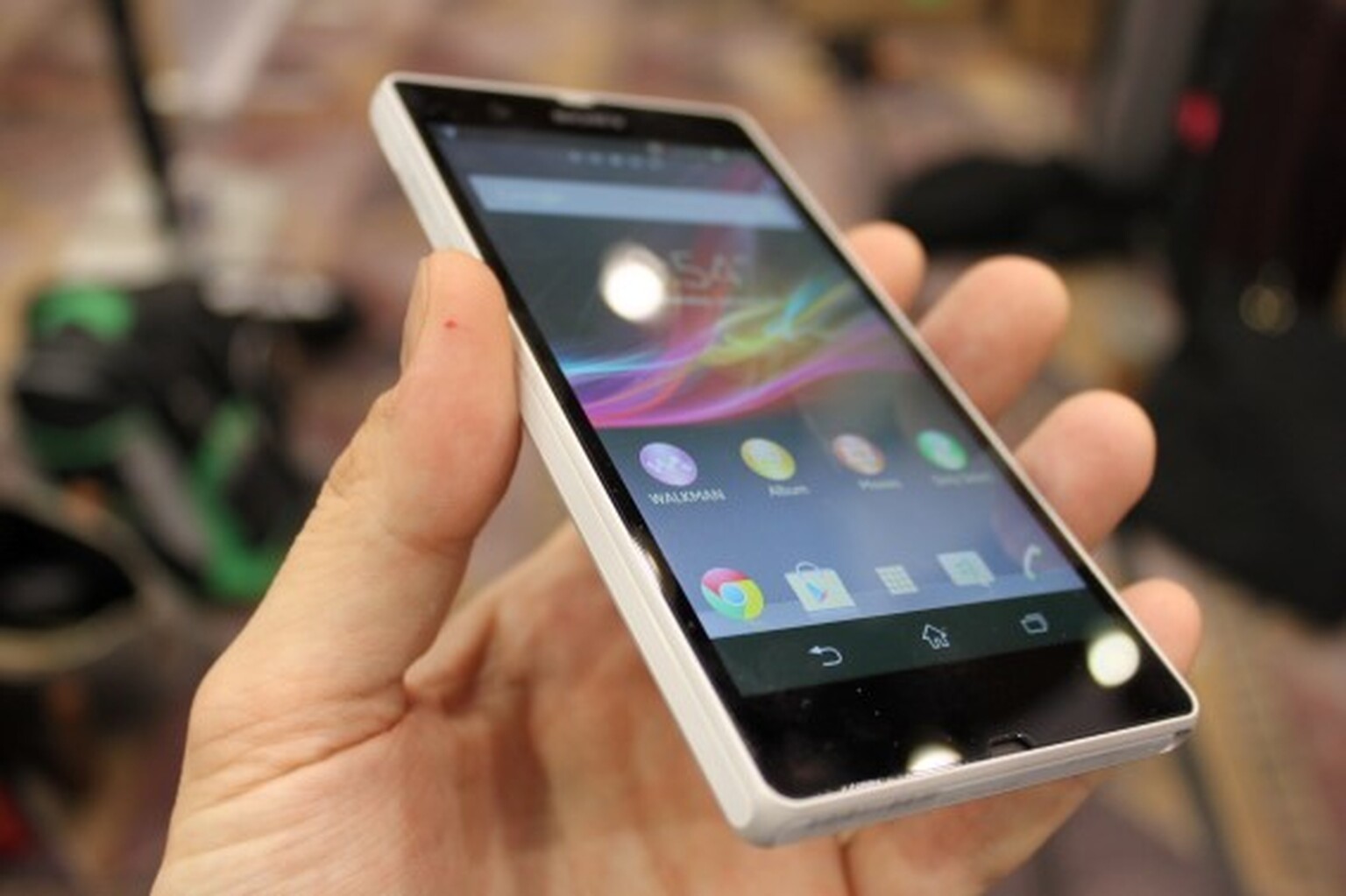 Sony Xperia Z: hands-on video