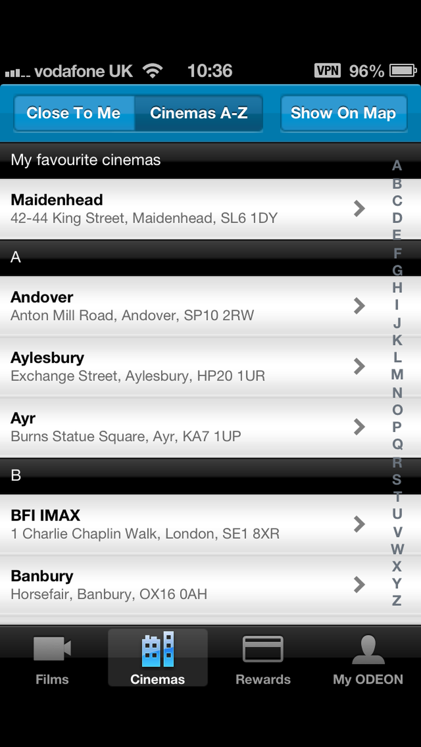 12 Apps for Christmas: Odeon