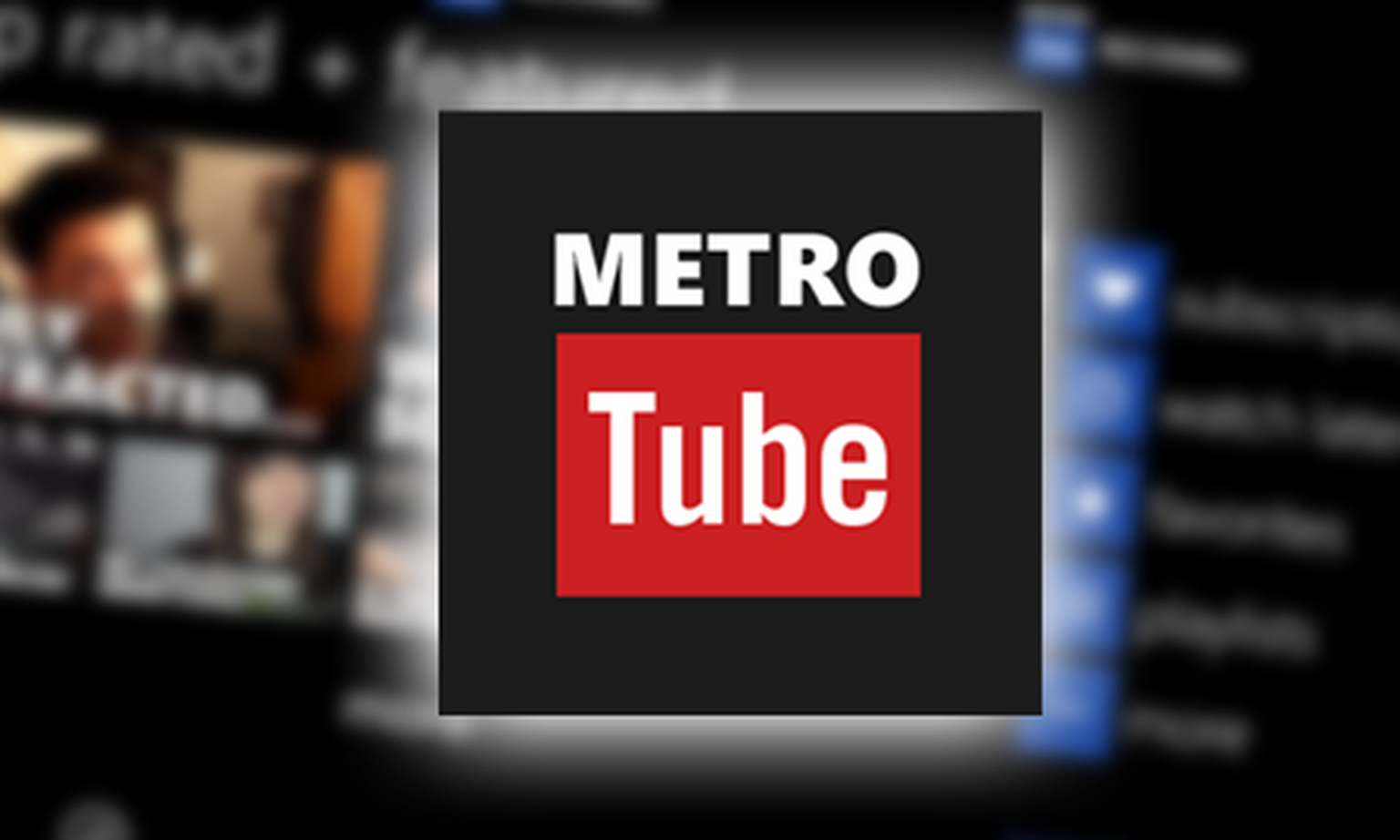 App Friday: Metrotube for Windows Phone