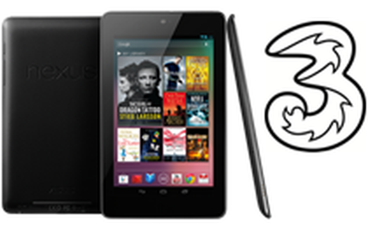 3G Google Nexus 7 now available on contract from Three