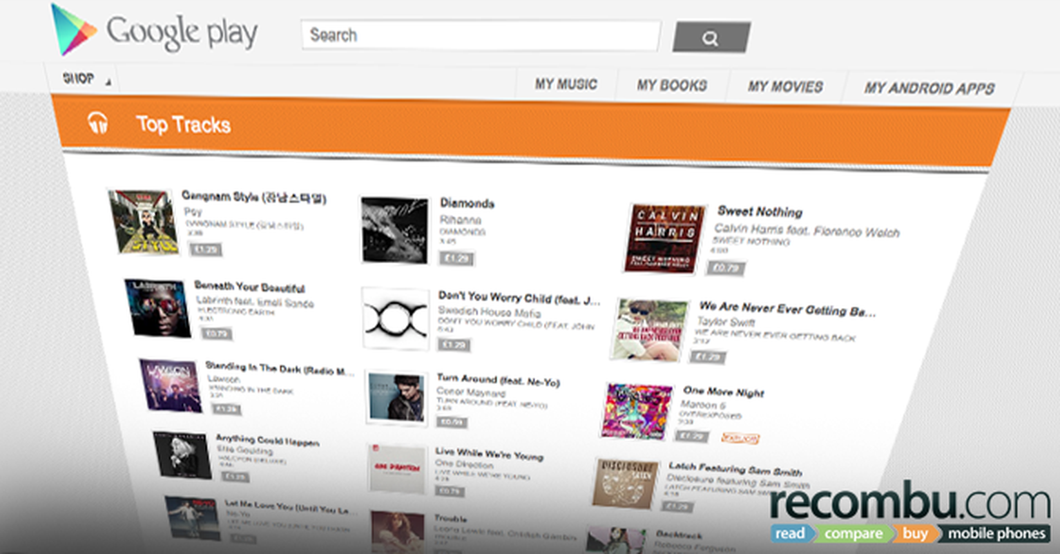 Google Music goes live in the UK
