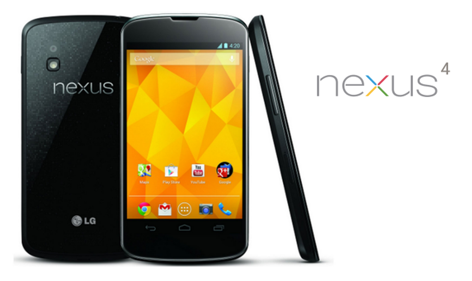LG Nexus 4: 1.5GHz quad-core processor, HD display and Android 4.2 Jelly Bean