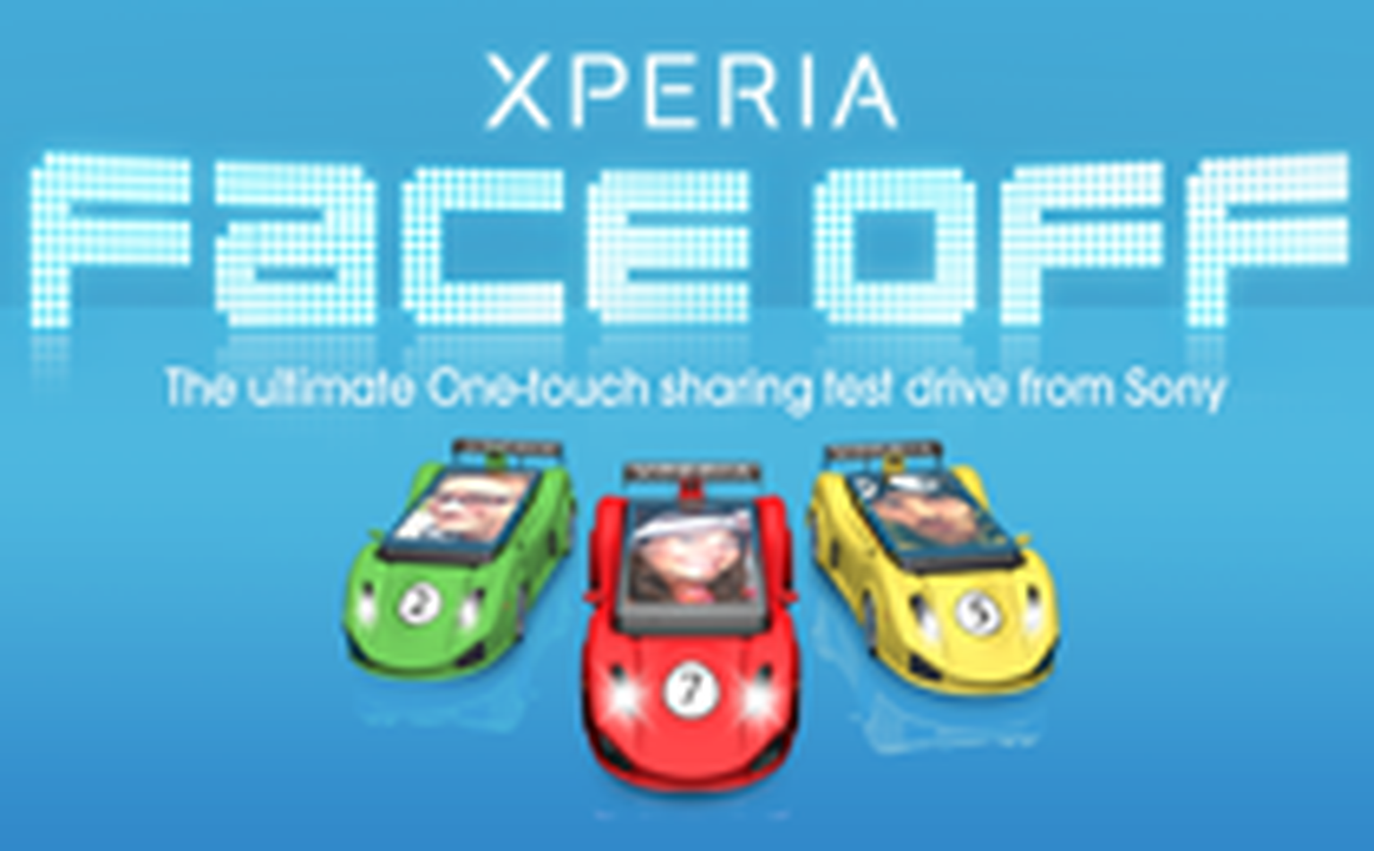 Sony Xperia Face Off: One-touch powered smartphone racing