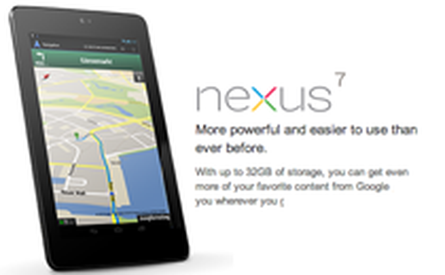 Google Nexus 7 by Asus: 32GB & 3G versions announced