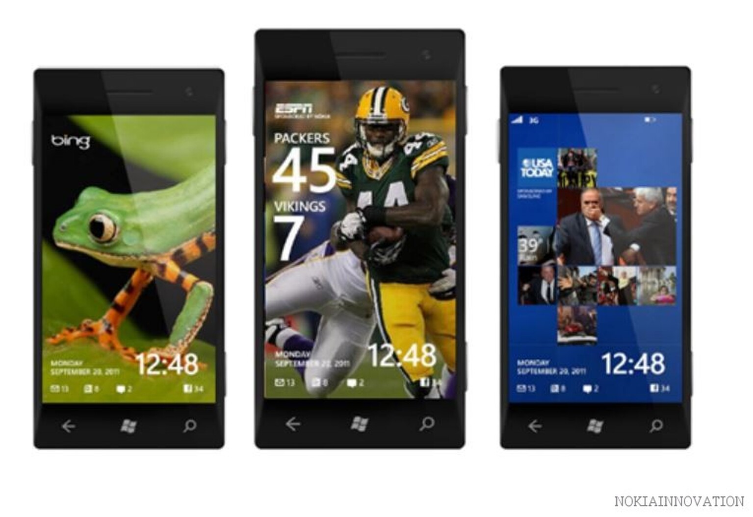 Windows Phone 8 live wallpapers let apps run on your lockscreen?