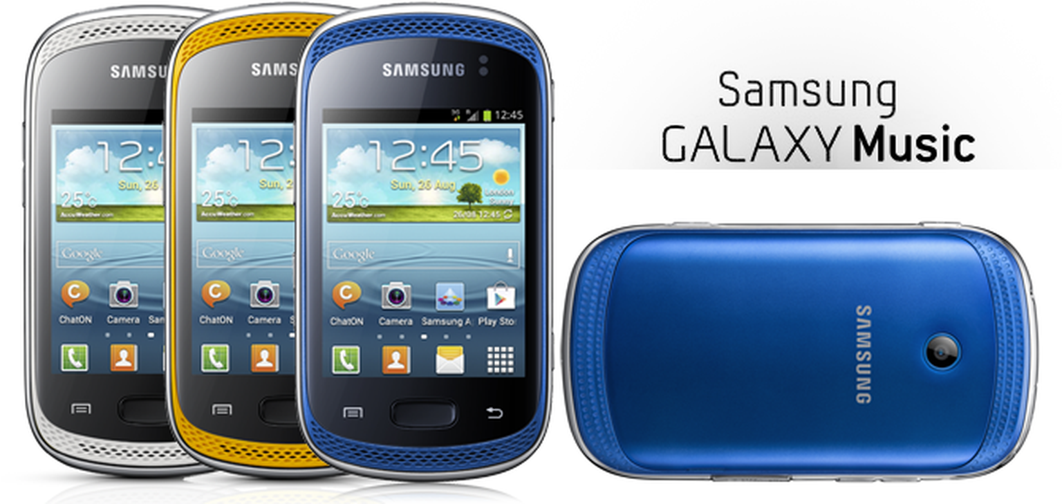 Samsung Galaxy Music announced: Stereo speakers and an inbuilt projector