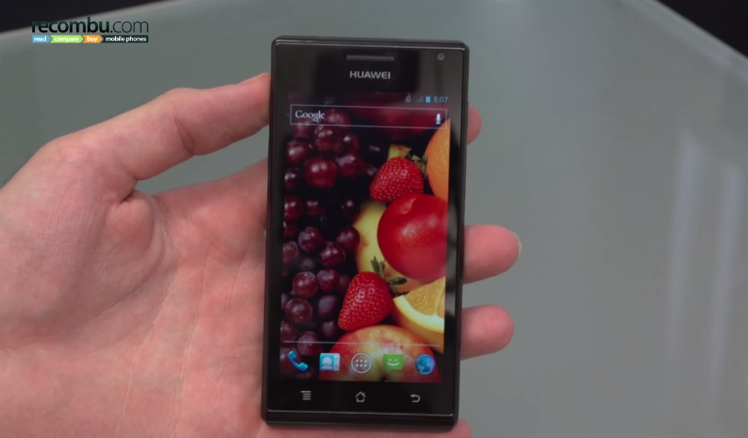 Huawei Ascend P1 unboxing video