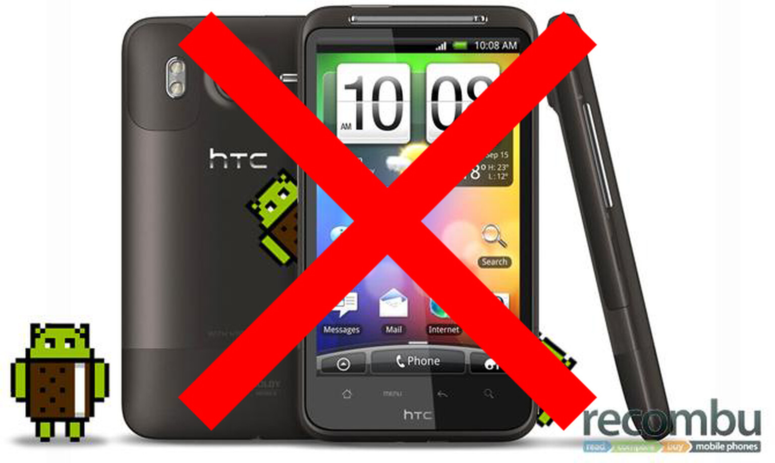 Backtracking: HTC confirms no Android ICS for HTC Desire HD