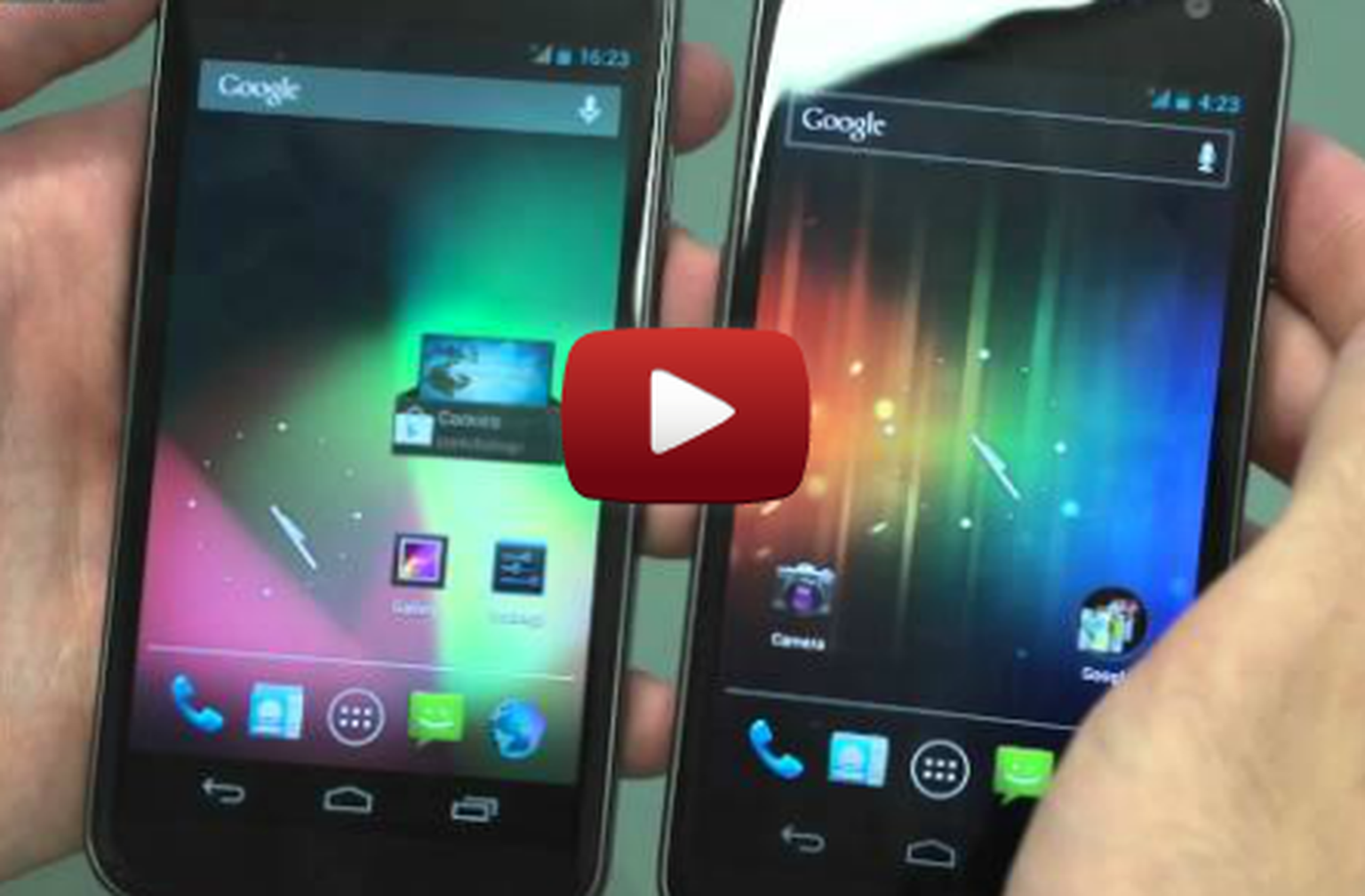 Jelly Bean VS Ice Cream Sandwich video