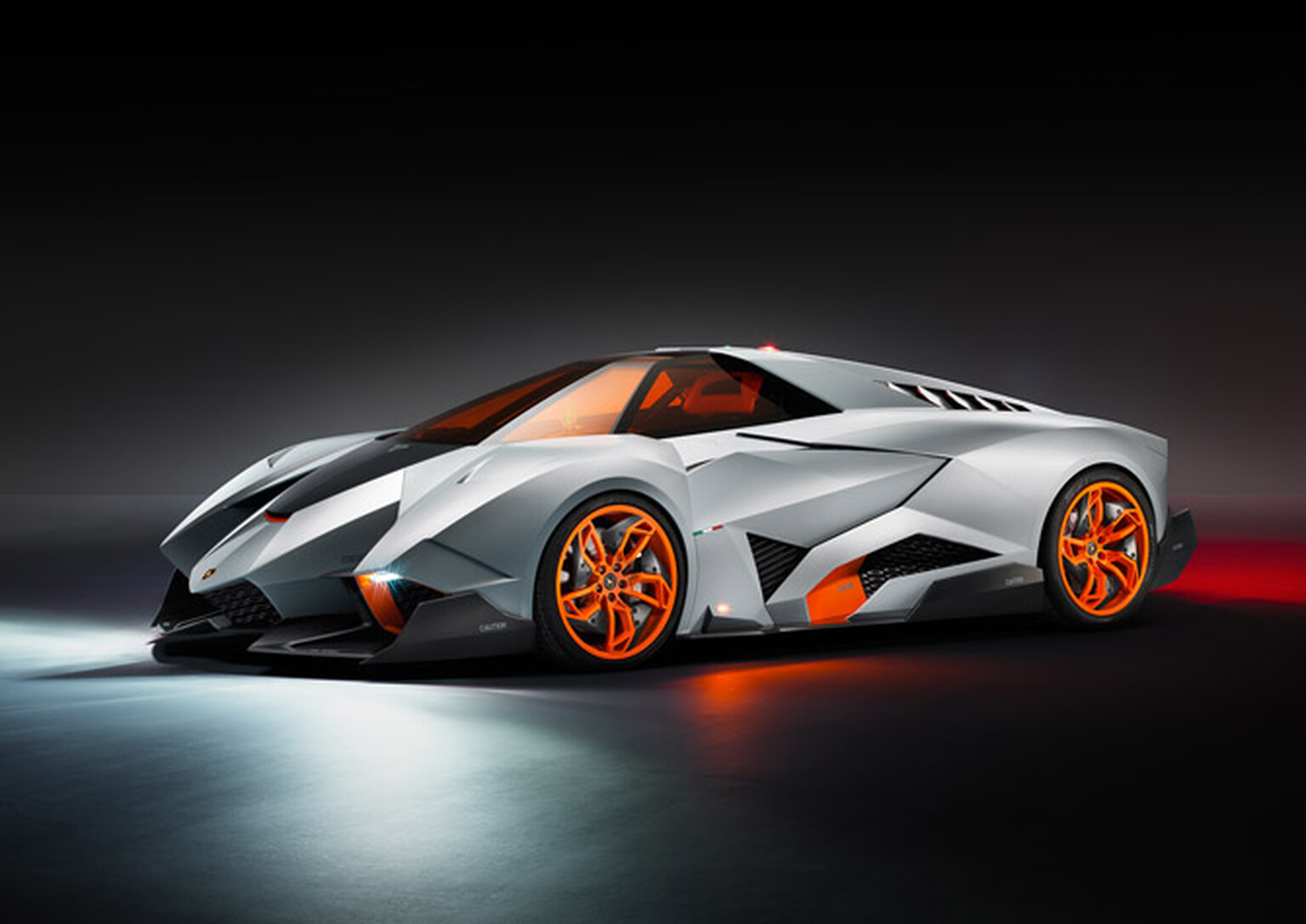 Lamborghini's Egoista is immune to speed cameras, doesn't have any doors