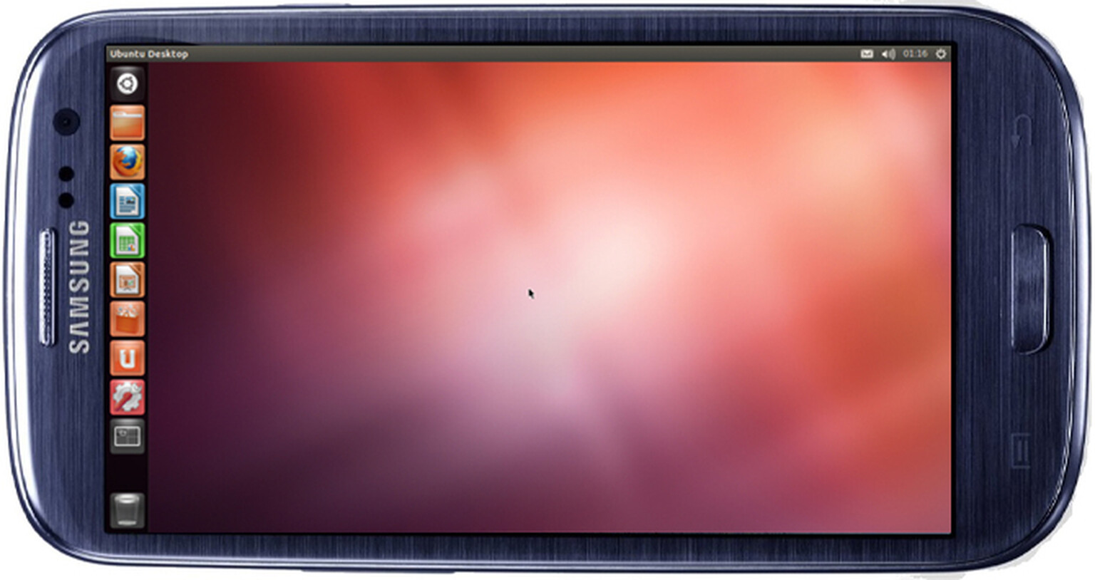 Samsung Galaxy S3 running Ubuntu OS