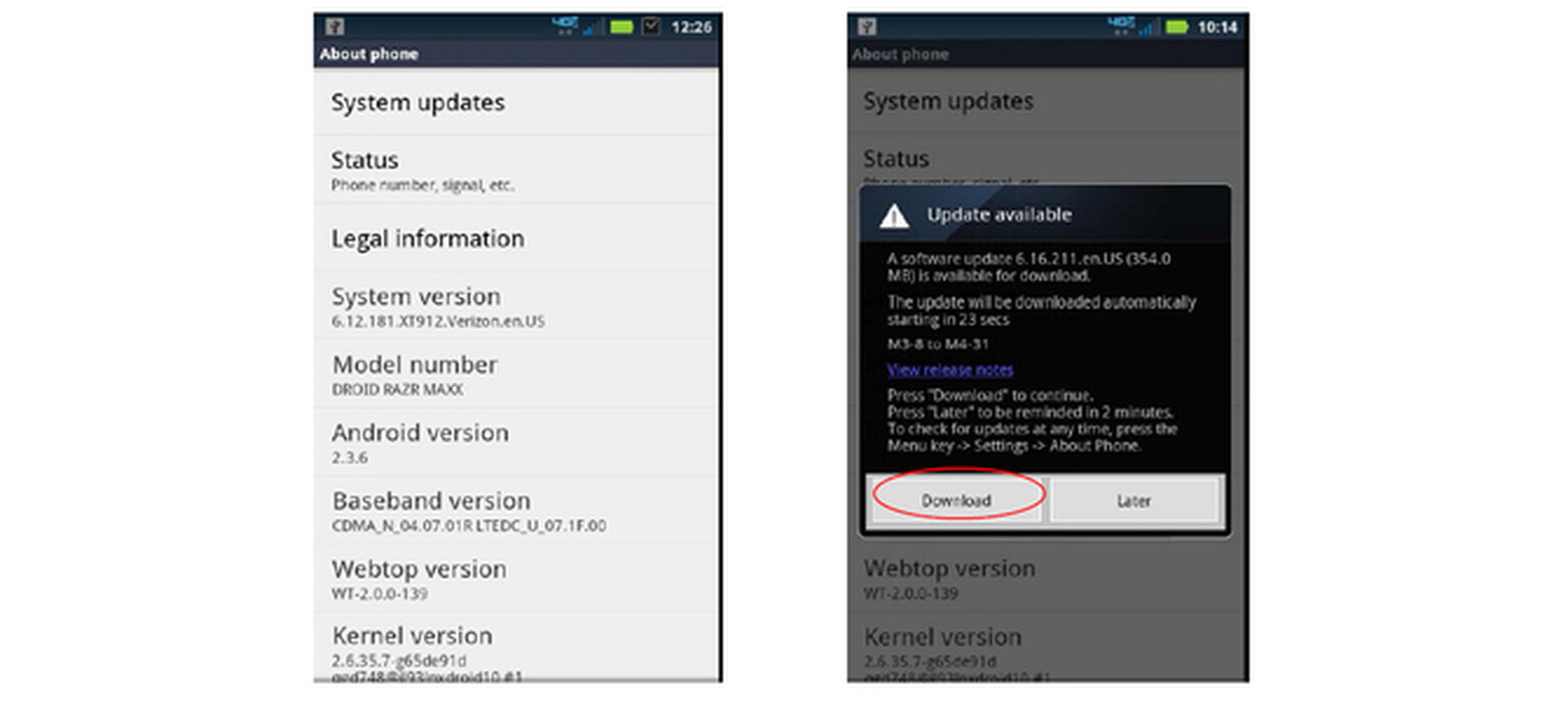Motorola DROID RAZR and RAZR MAXX ICS update coming soon