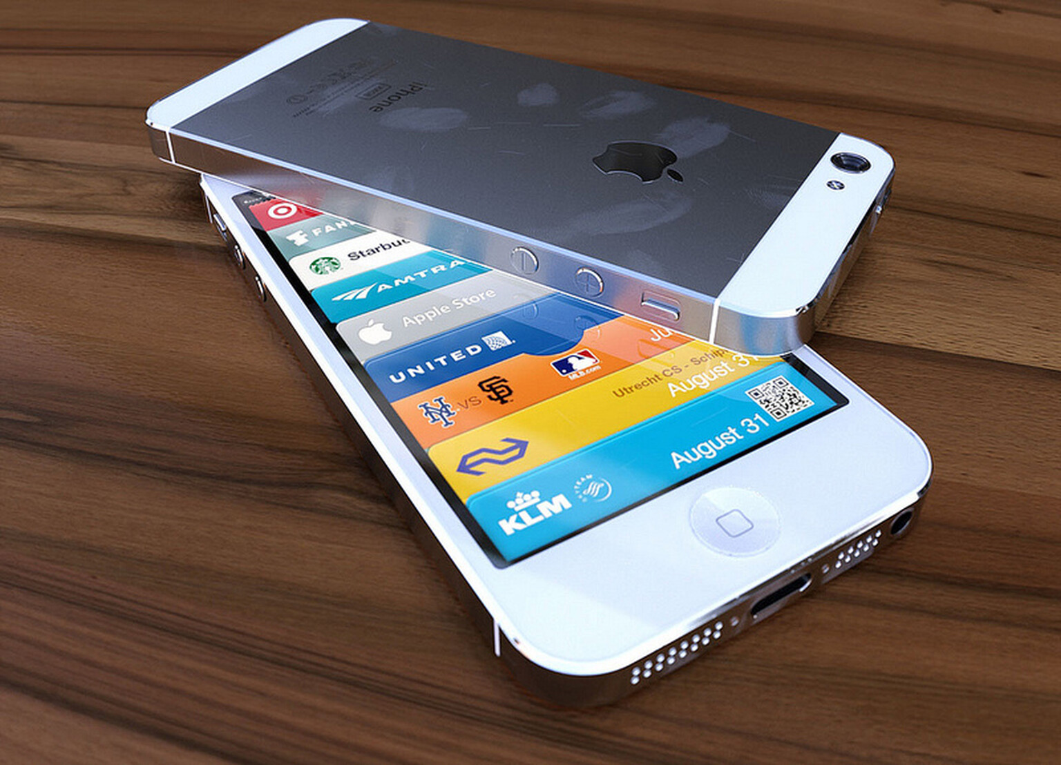 iPhone 5 white renders offer more stunning realism