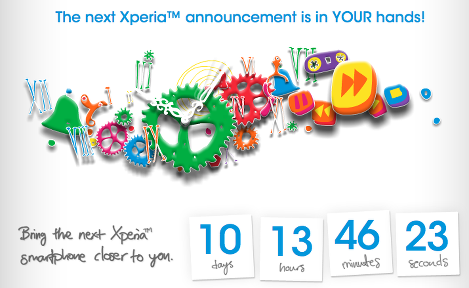 Sony Mobile fan? Help bring forward the next Xperia phone release
