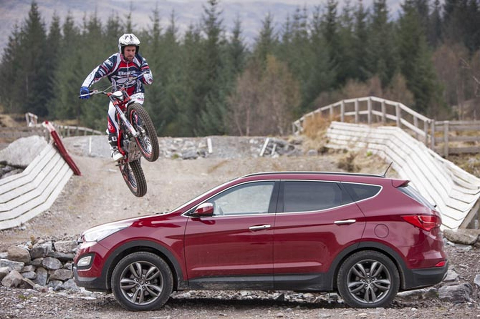 Hyundai Santa Fe: Potential for adventure