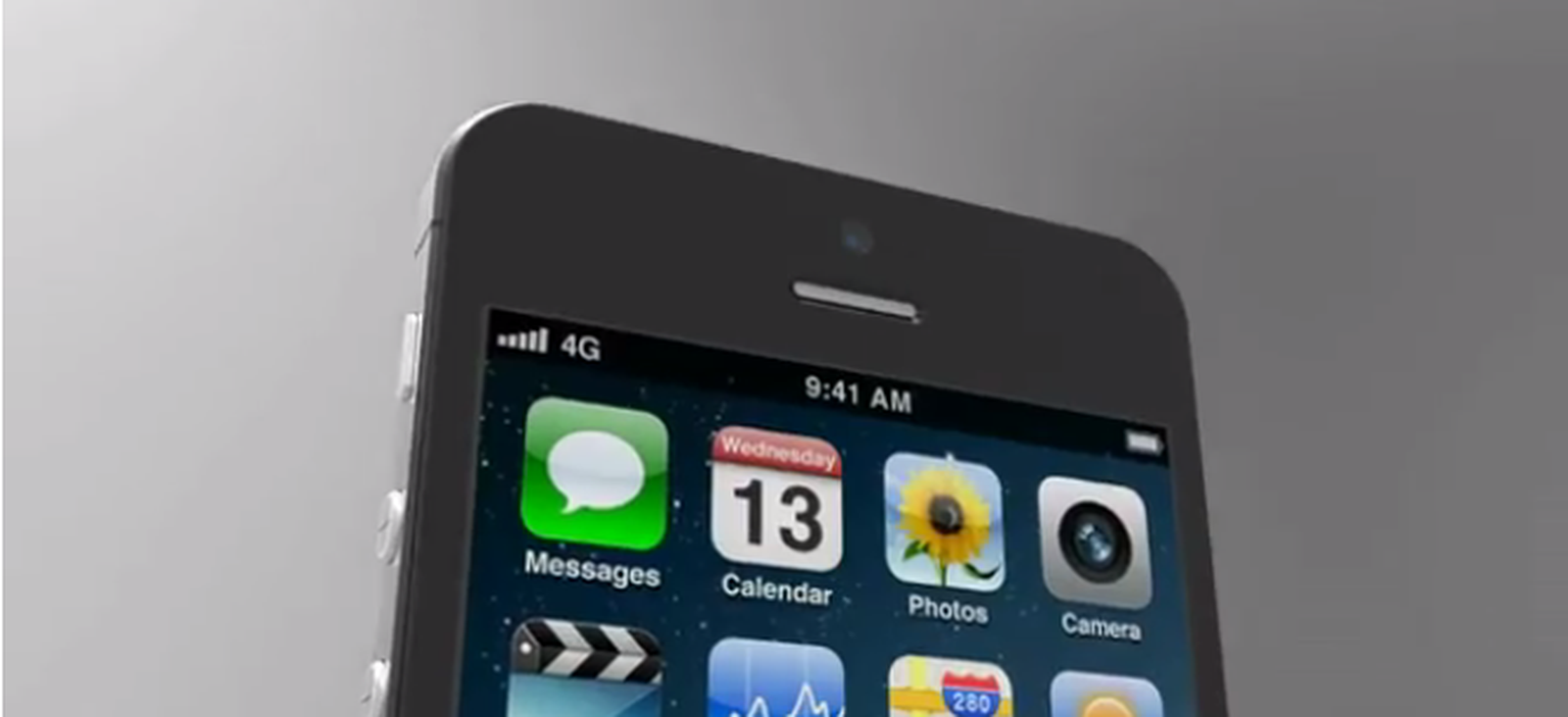 Apple iPhone 5 leak: rendered in video