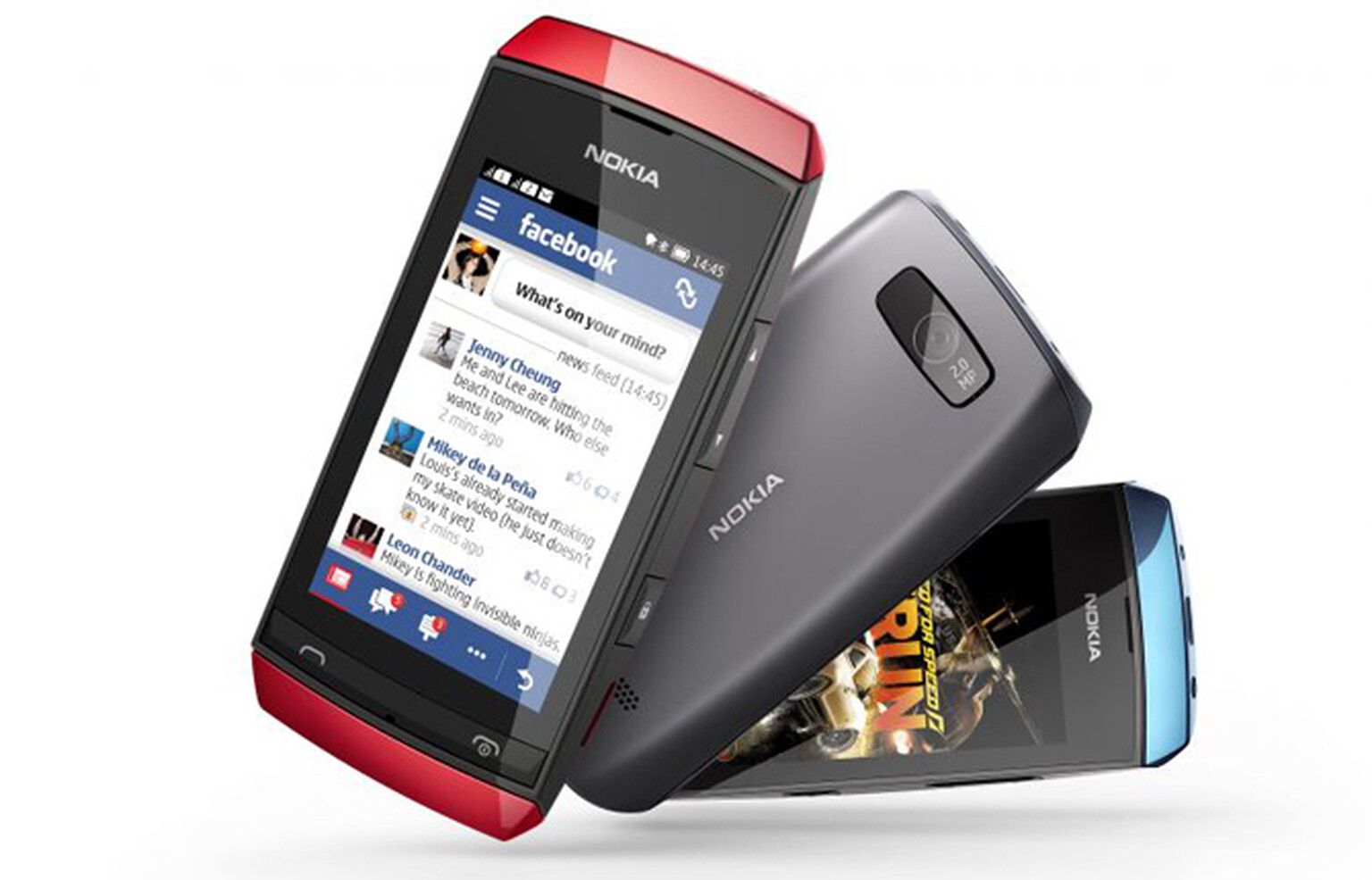 Nokia Asha 305, 306 and 311 touch phones launch