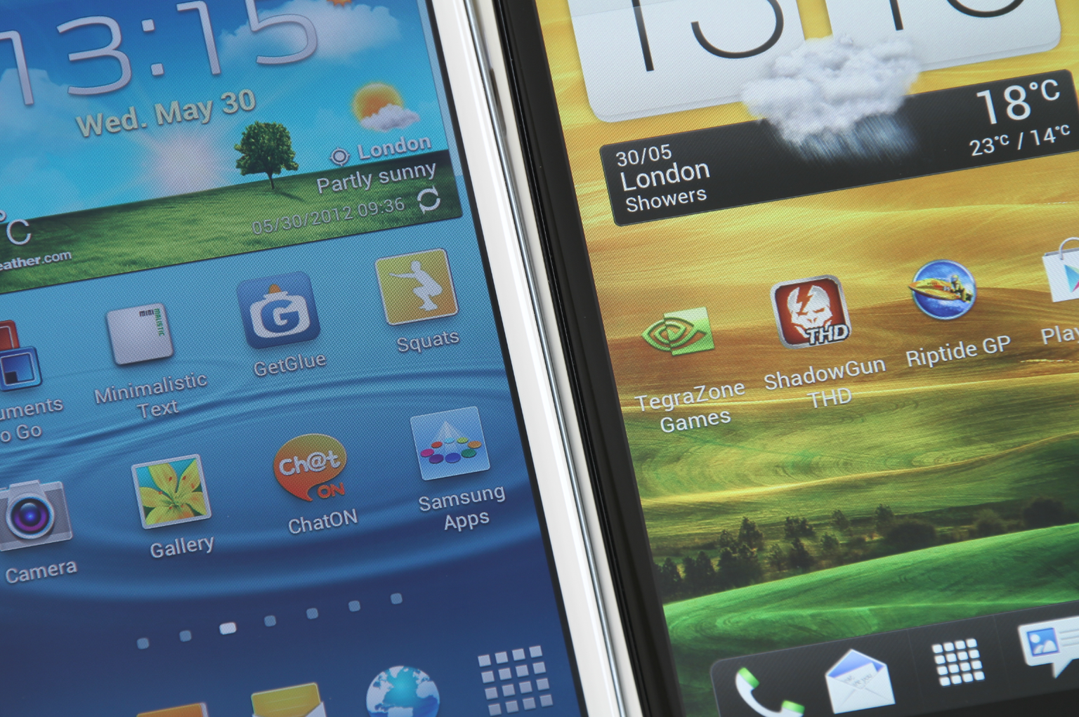HTC One X VS Samsung Galaxy S3
