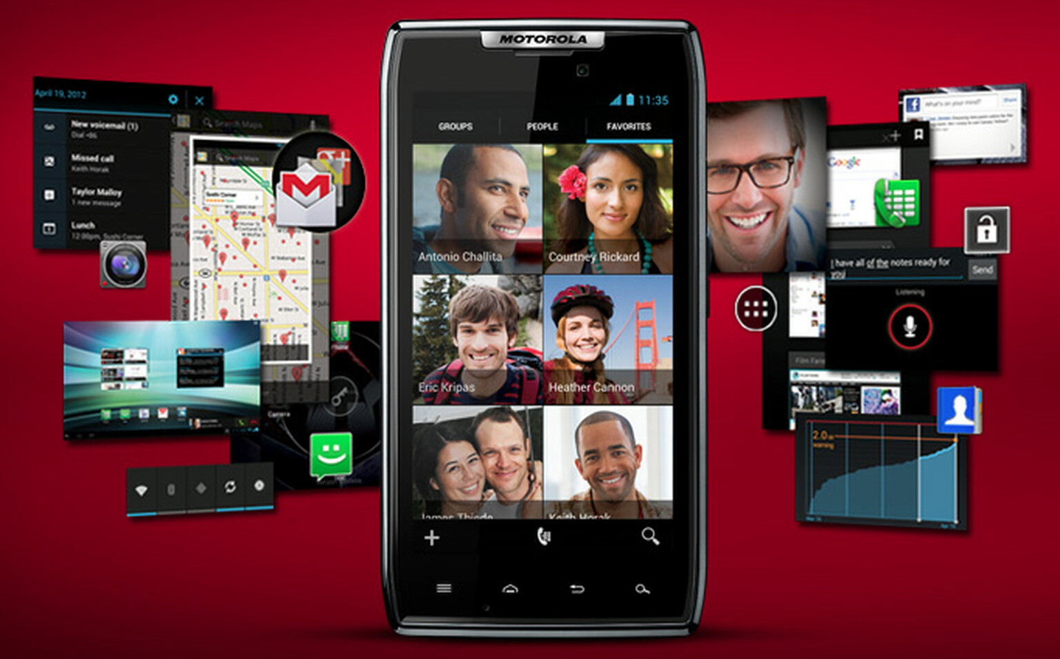 Motorola RAZR Ice Cream Sandwich gets demoed