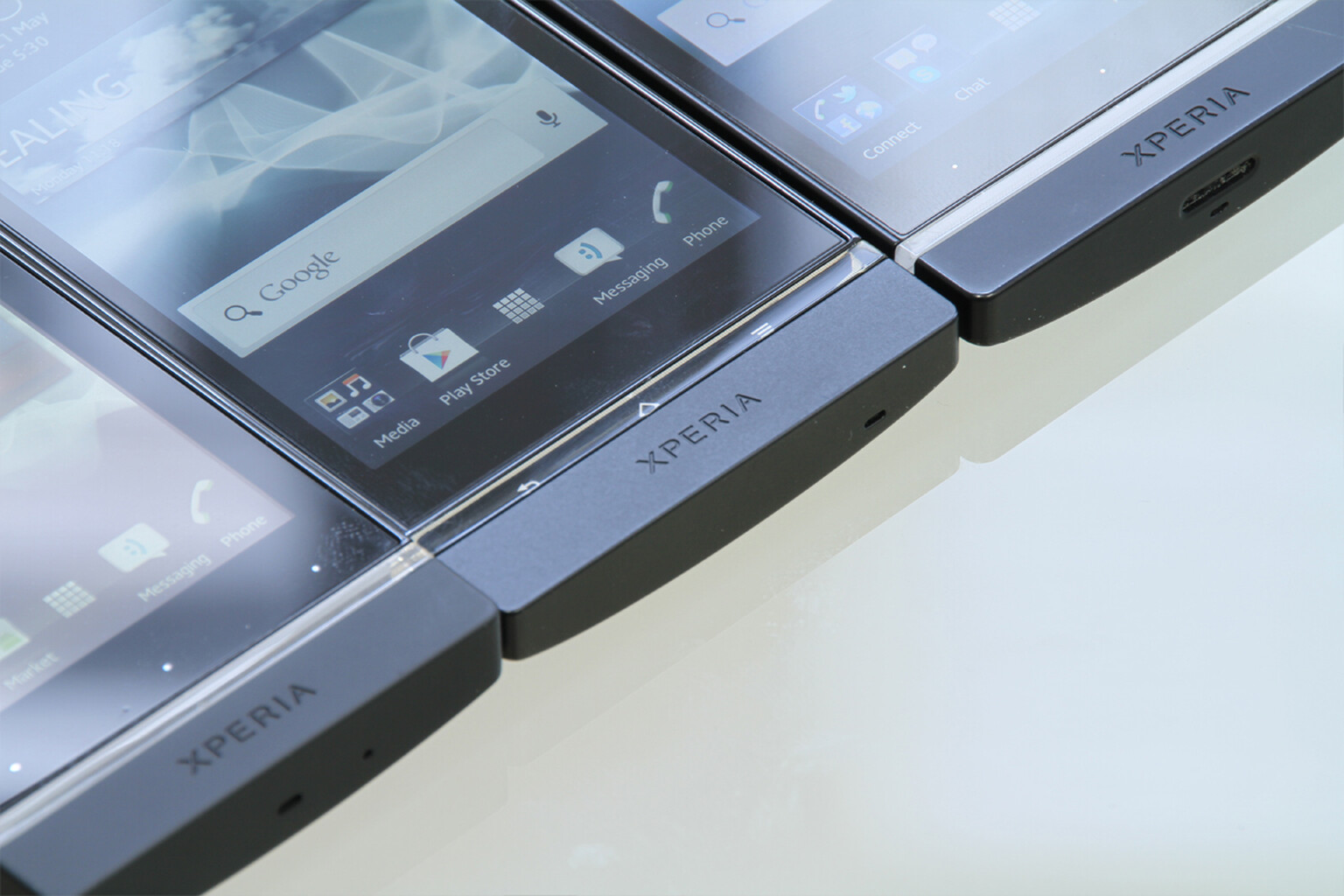 Sony Xperia S, Xperia P and Xperia U comparison video