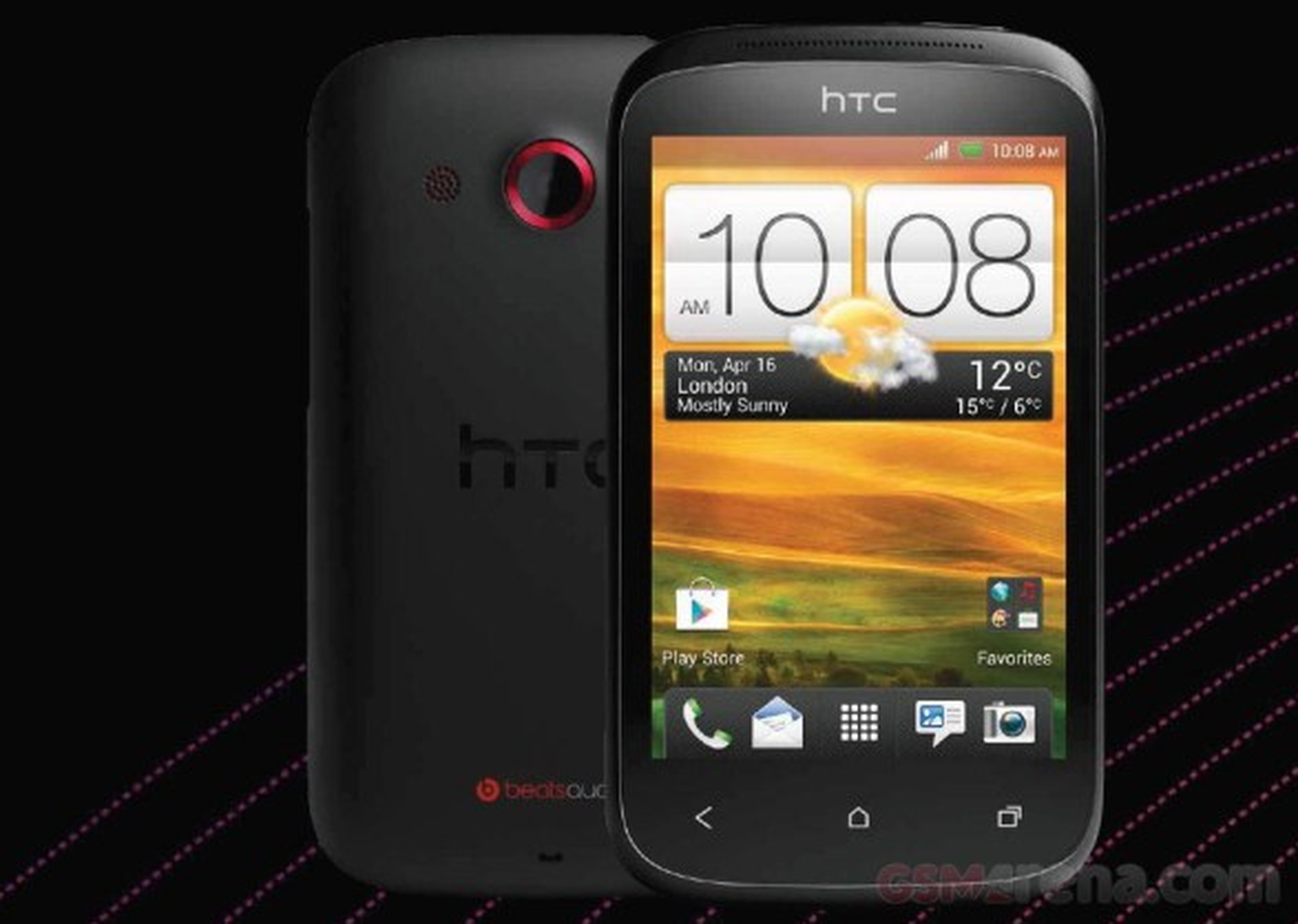 Leaked Vodafone press shot reveal HTC Desire C specs