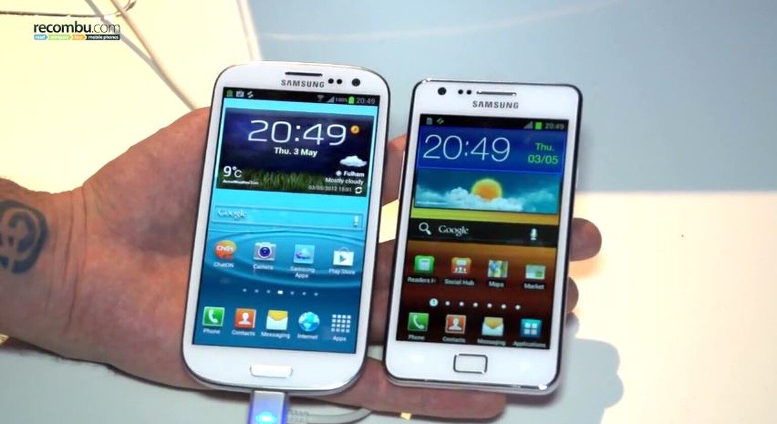 Samsung Galaxy S3 VS Samsung Galaxy S2 (with video)