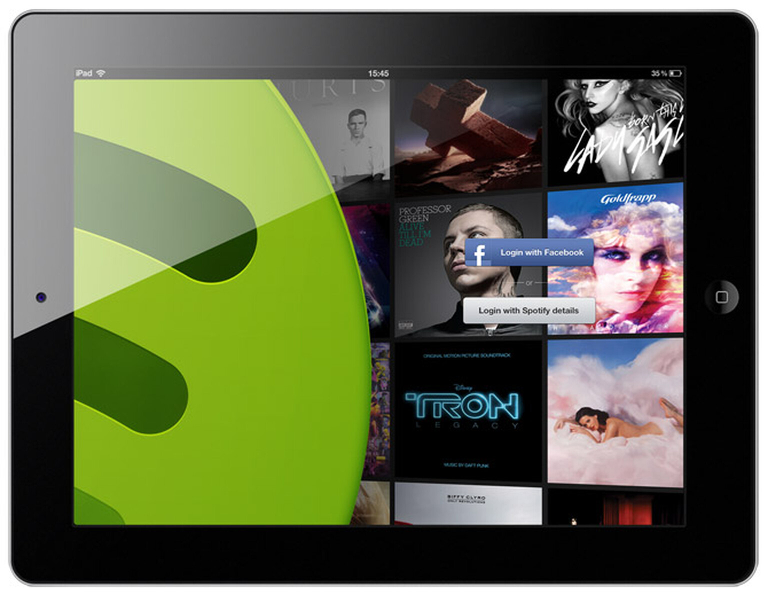 Spotify for Apple iPad launches