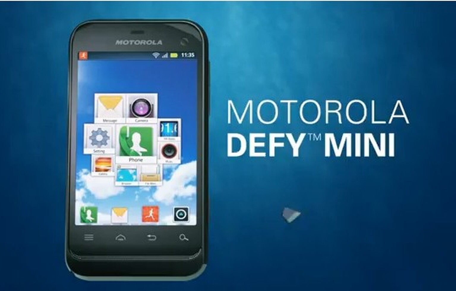 Motorola DEFY mini unboxing video