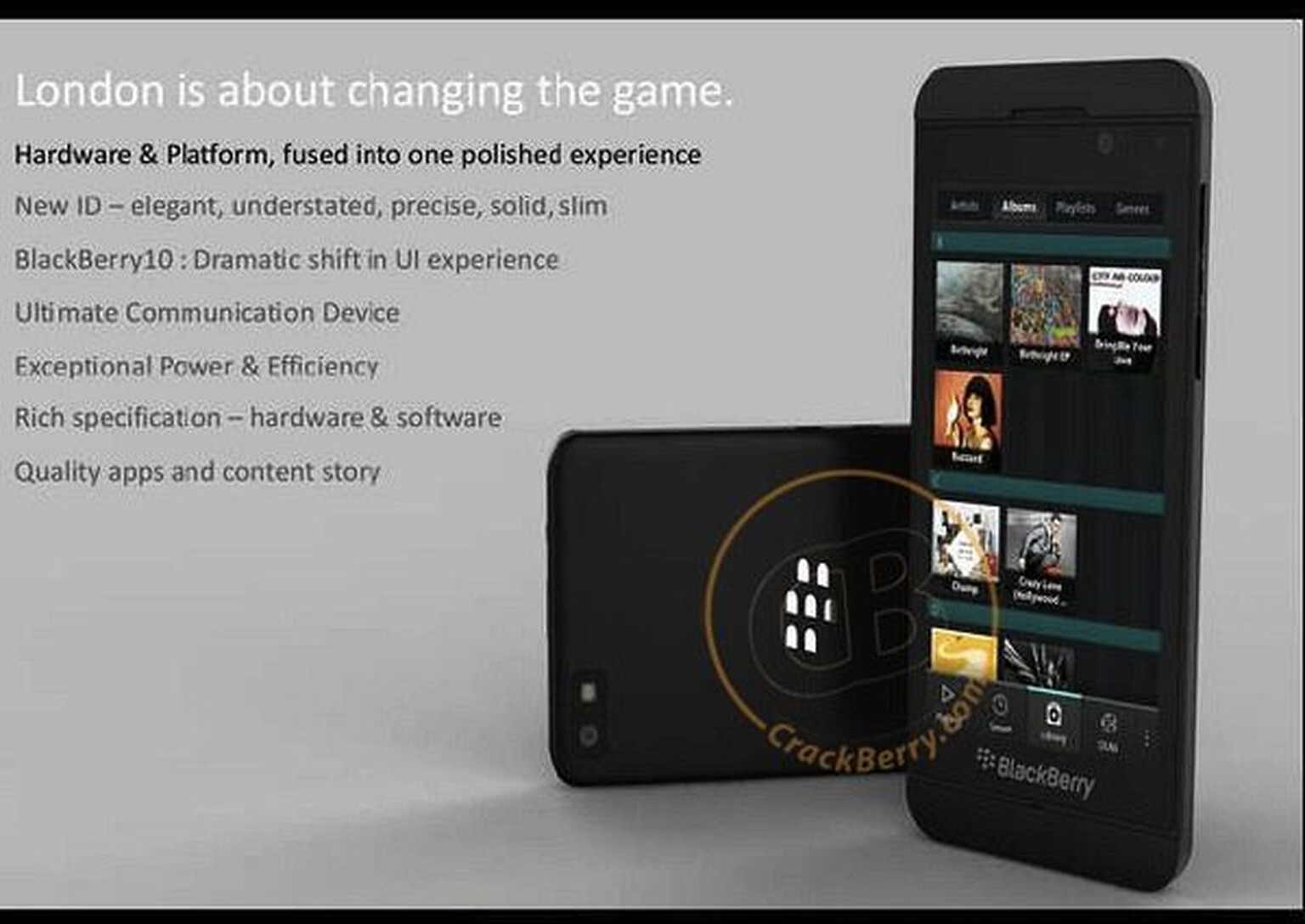 RIM to release first BB10 mobile phone by October