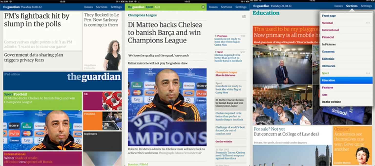 Best iPad newspaper apps