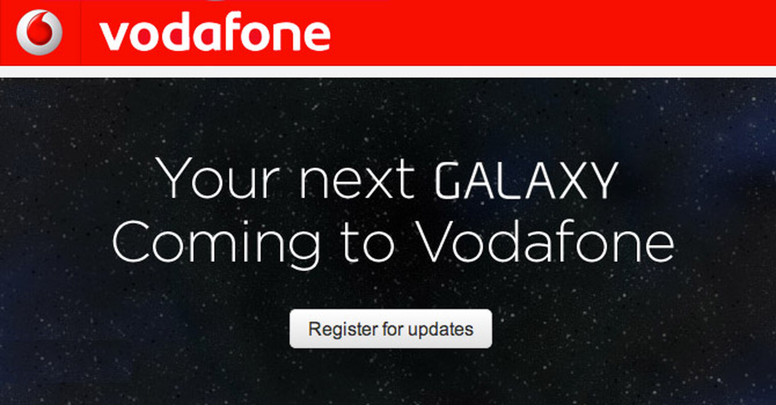 Vodafone confirms it will offer the next Samsung Galaxy