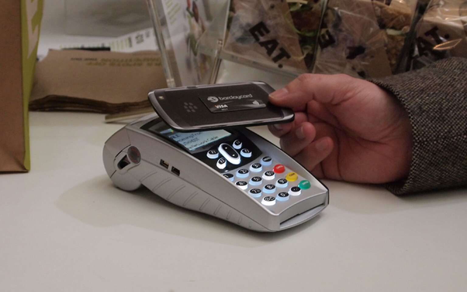 Barclaycard Paytag: NFC payments are accessible to mobile users from any phone