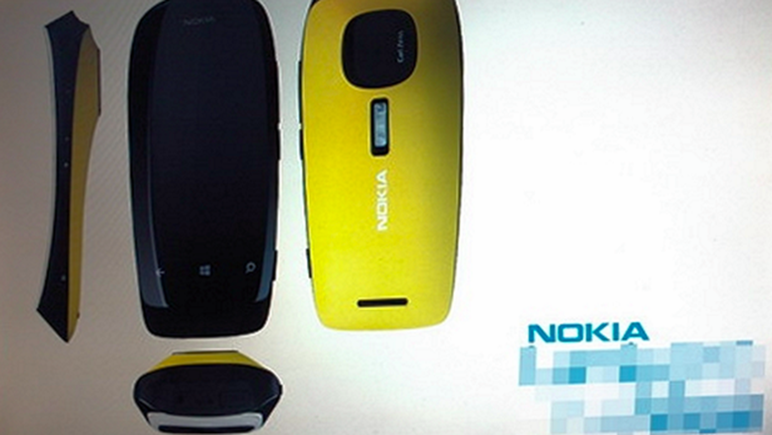 Images leaked of Nokia's PureView Lumia Windows Phone?