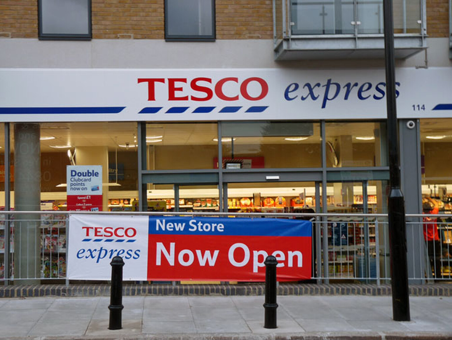 Mayor drives car into Tesco Express supermarket