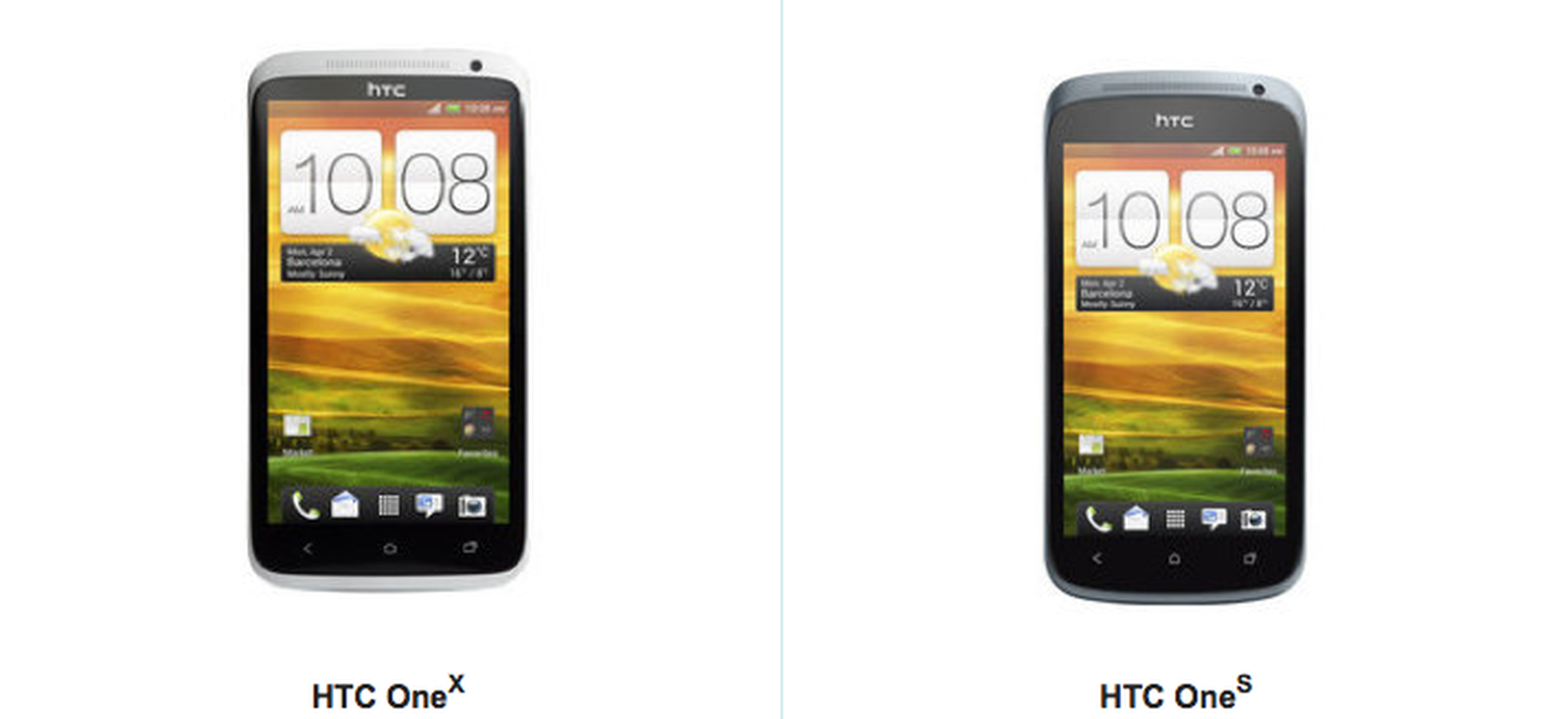 HTC One X and One S available for pre-order from Vodafone