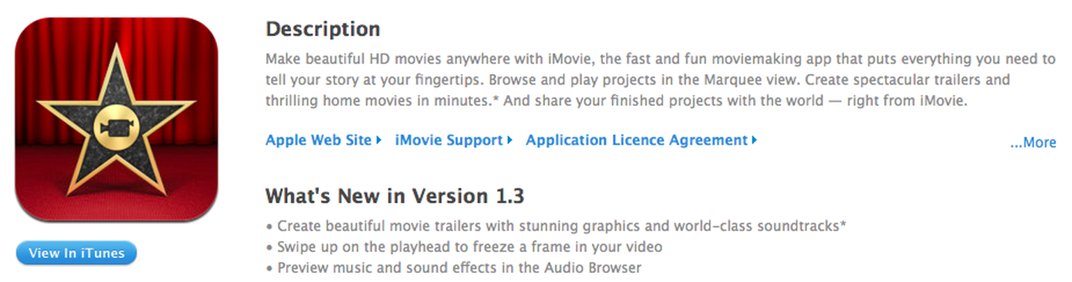 iMovie for new iPad Review