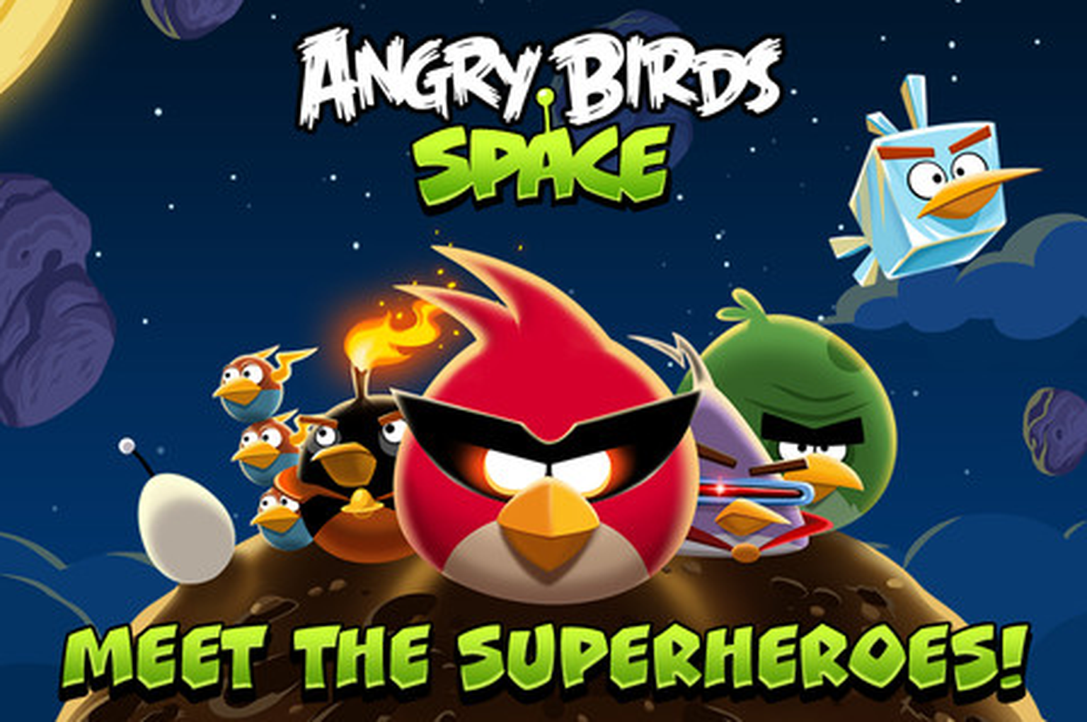 Angry Birds Space is now available for download on iOS and Android