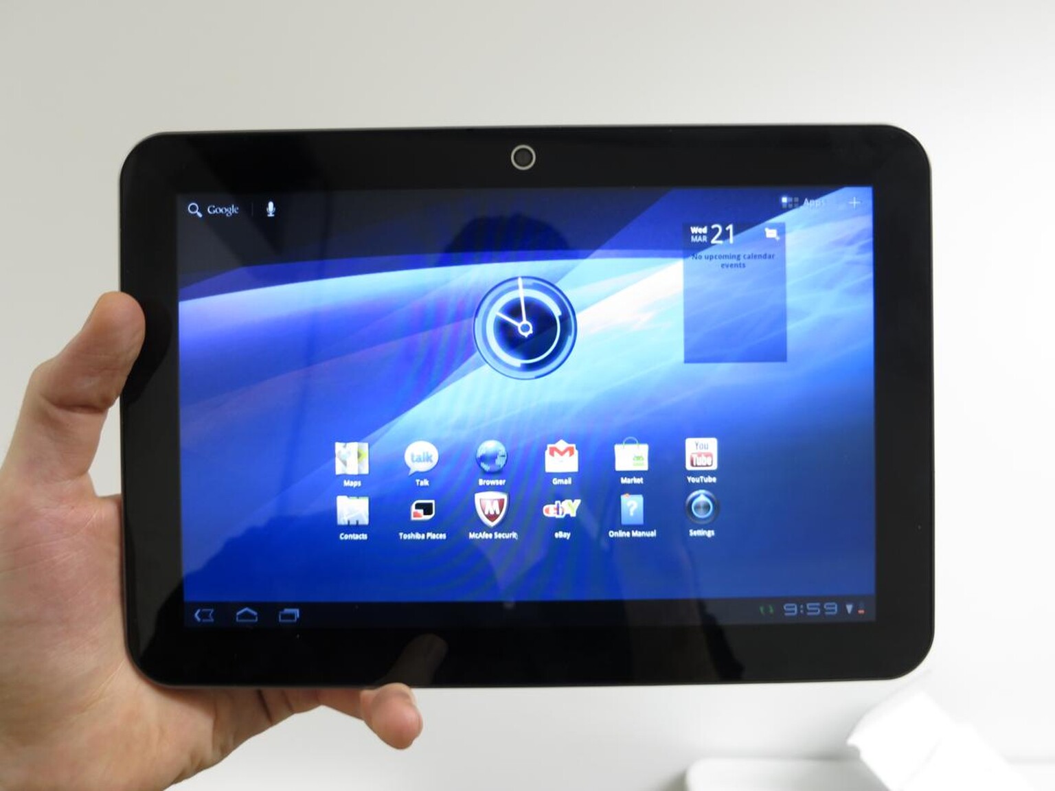 Toshiba AT200 unboxing video