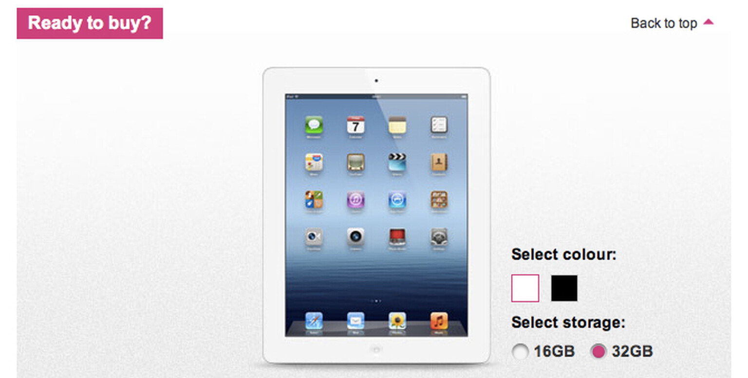 T-Mobile new iPad prices announced, 16GB and 32GB but no 64GB