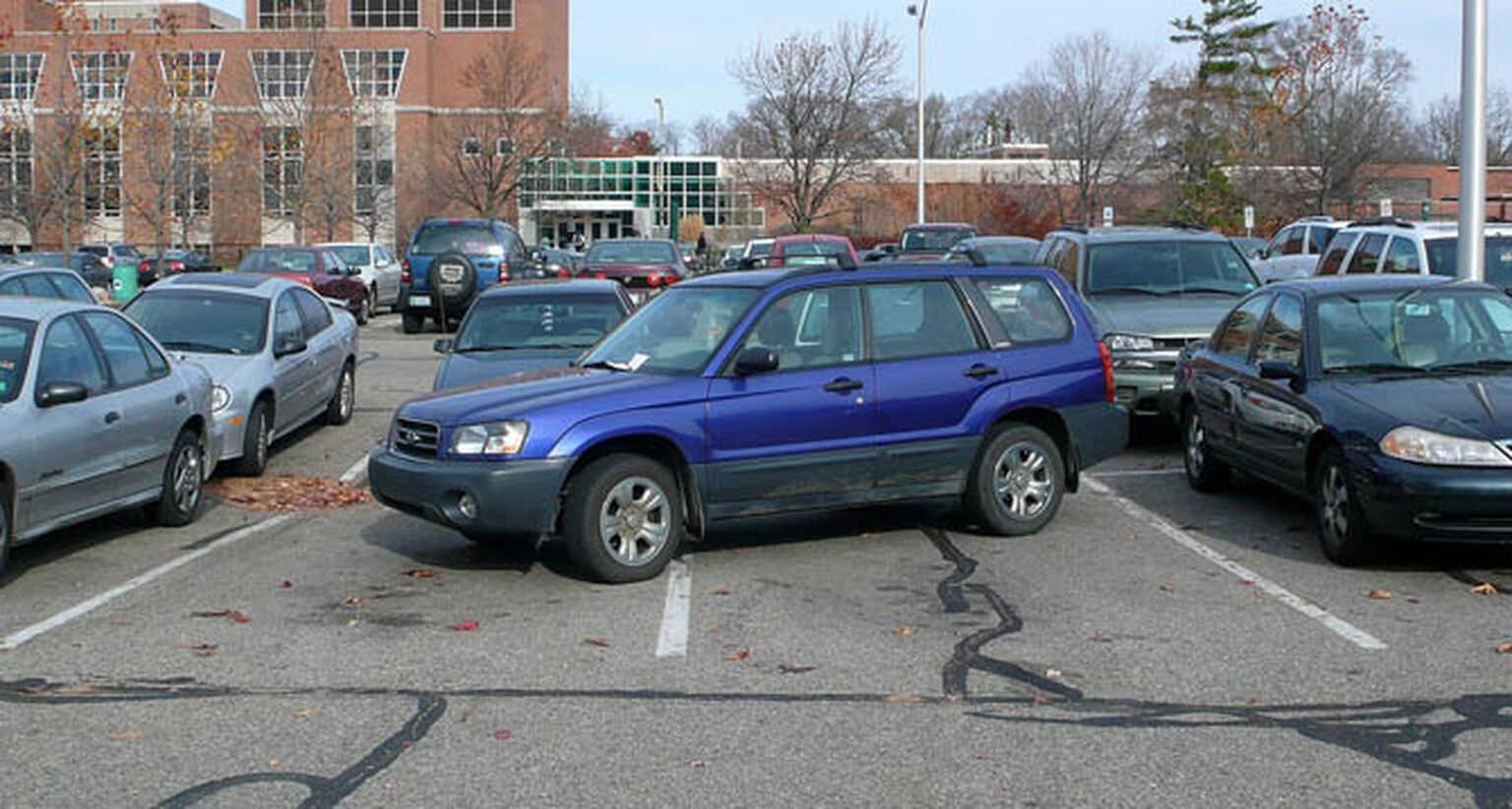 Motorists spend nearly a third of a year trying to park