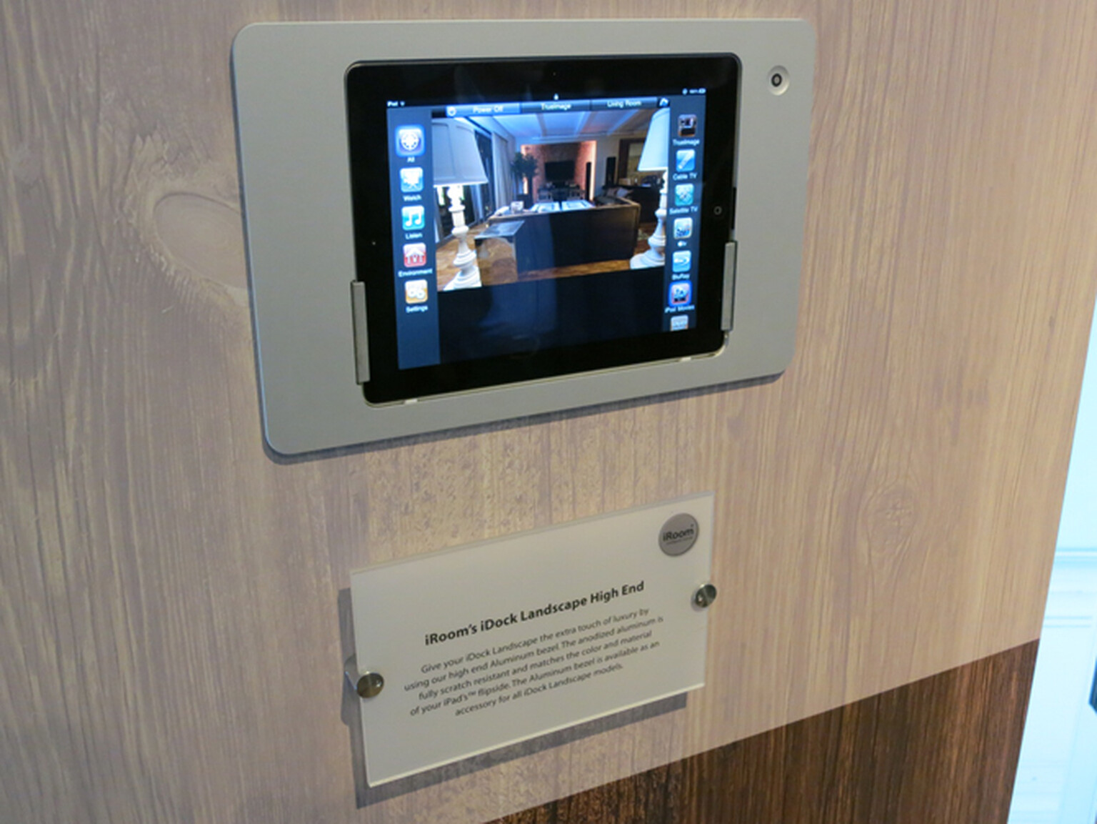 iRoom iDock and iDock Touchcode: Wall cavity mount for your iPad