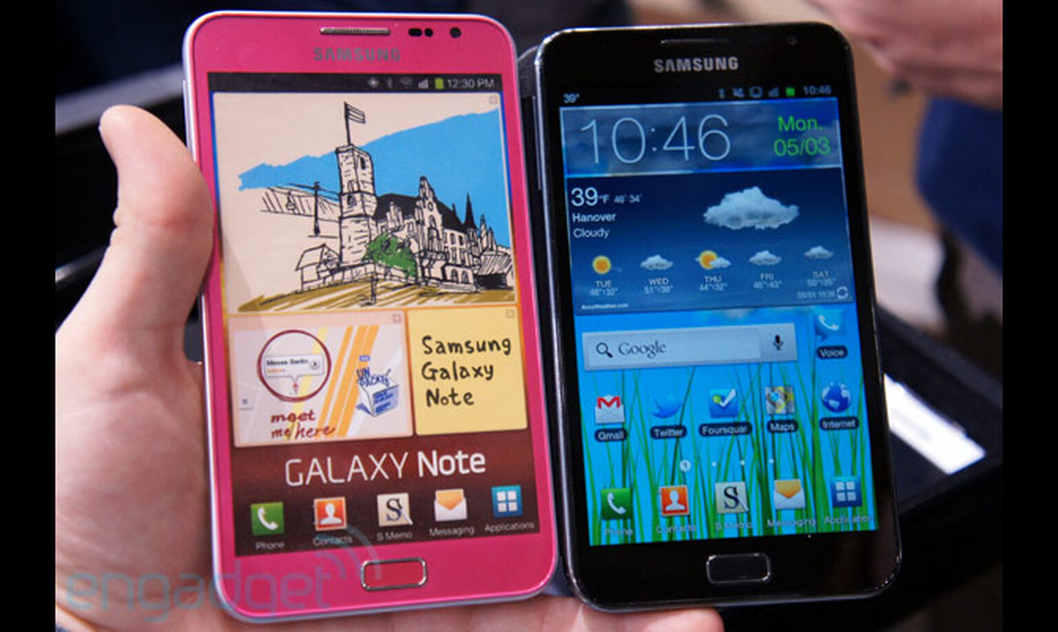 Pink Samsung Galaxy Note official