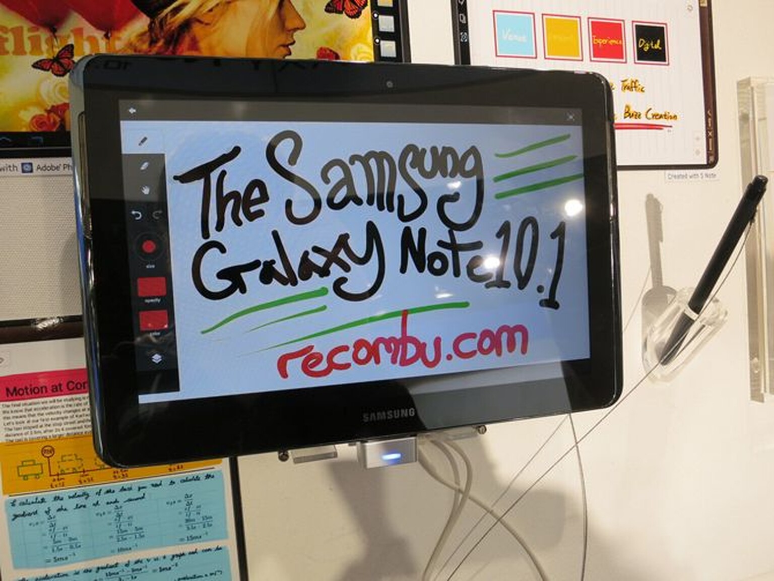 Samsung Galaxy Note 10.1 hands-on video