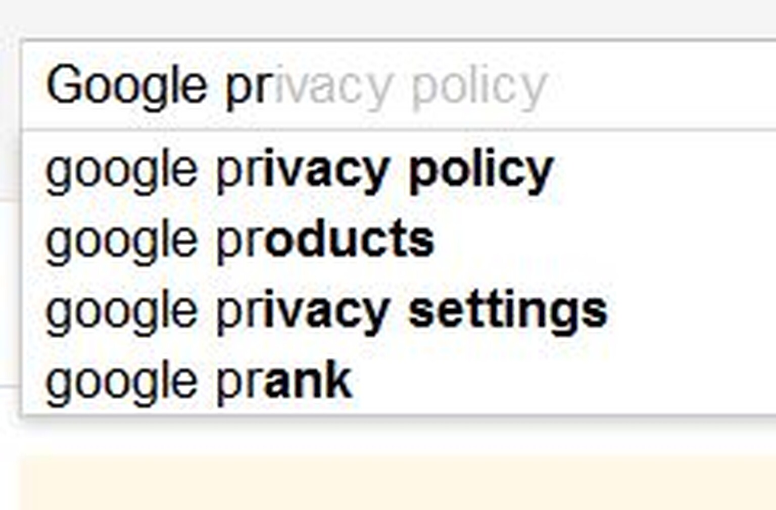 Google's privacy policy and your smartphone
