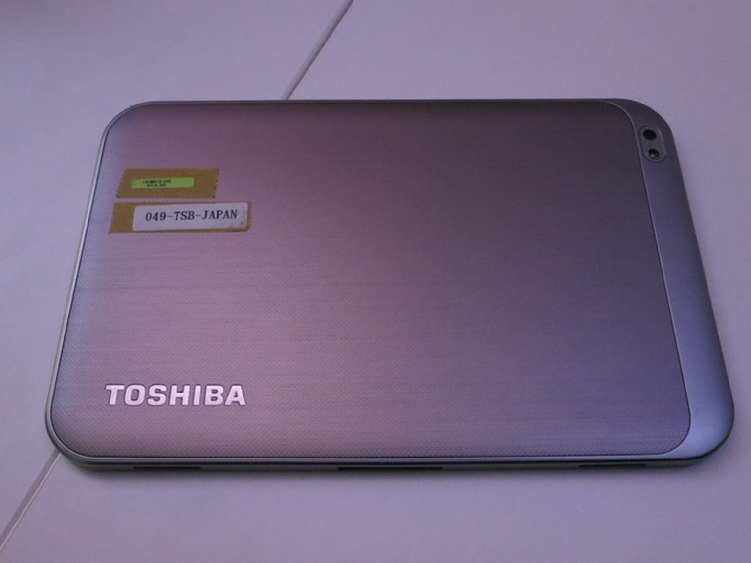 Toshiba AT270: Hands-on pictures
