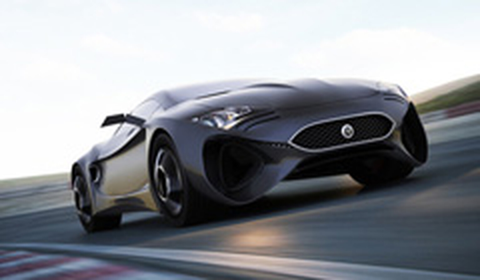 Jaguar XKX tribute concept is powered by its own paintwork