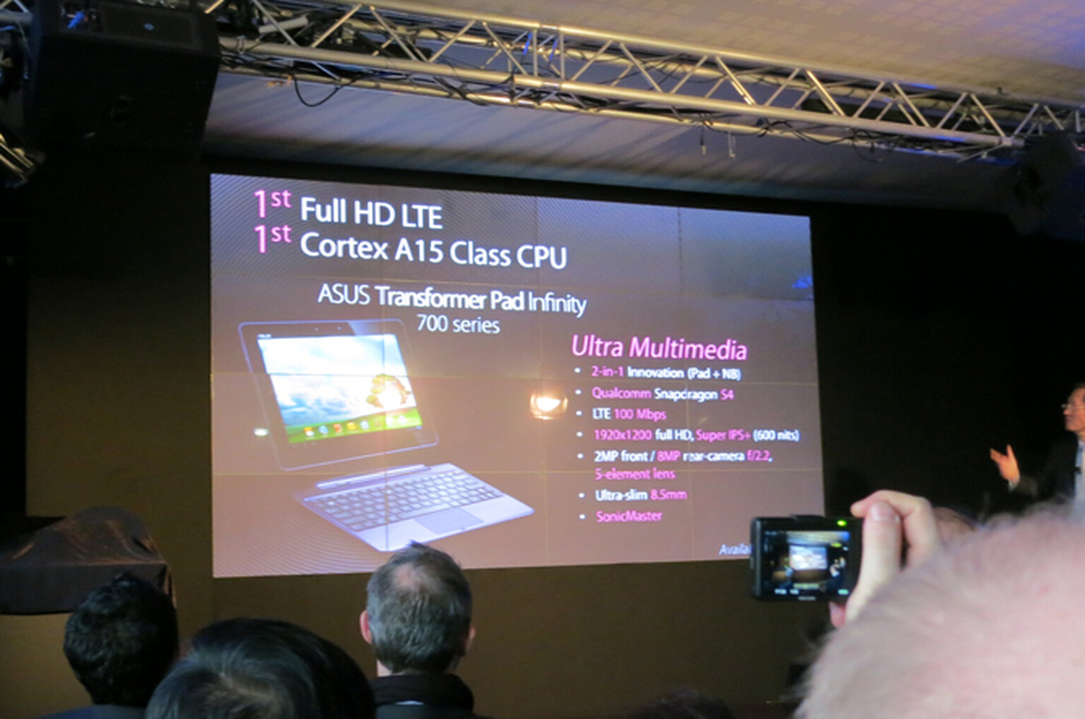 The Asus Transformer Pad Infinity: a rebranded TF700T