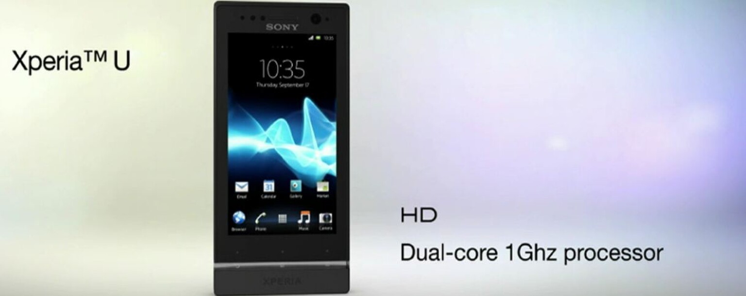 Sony Xperia U announced: Dual-core meets optional pink accents