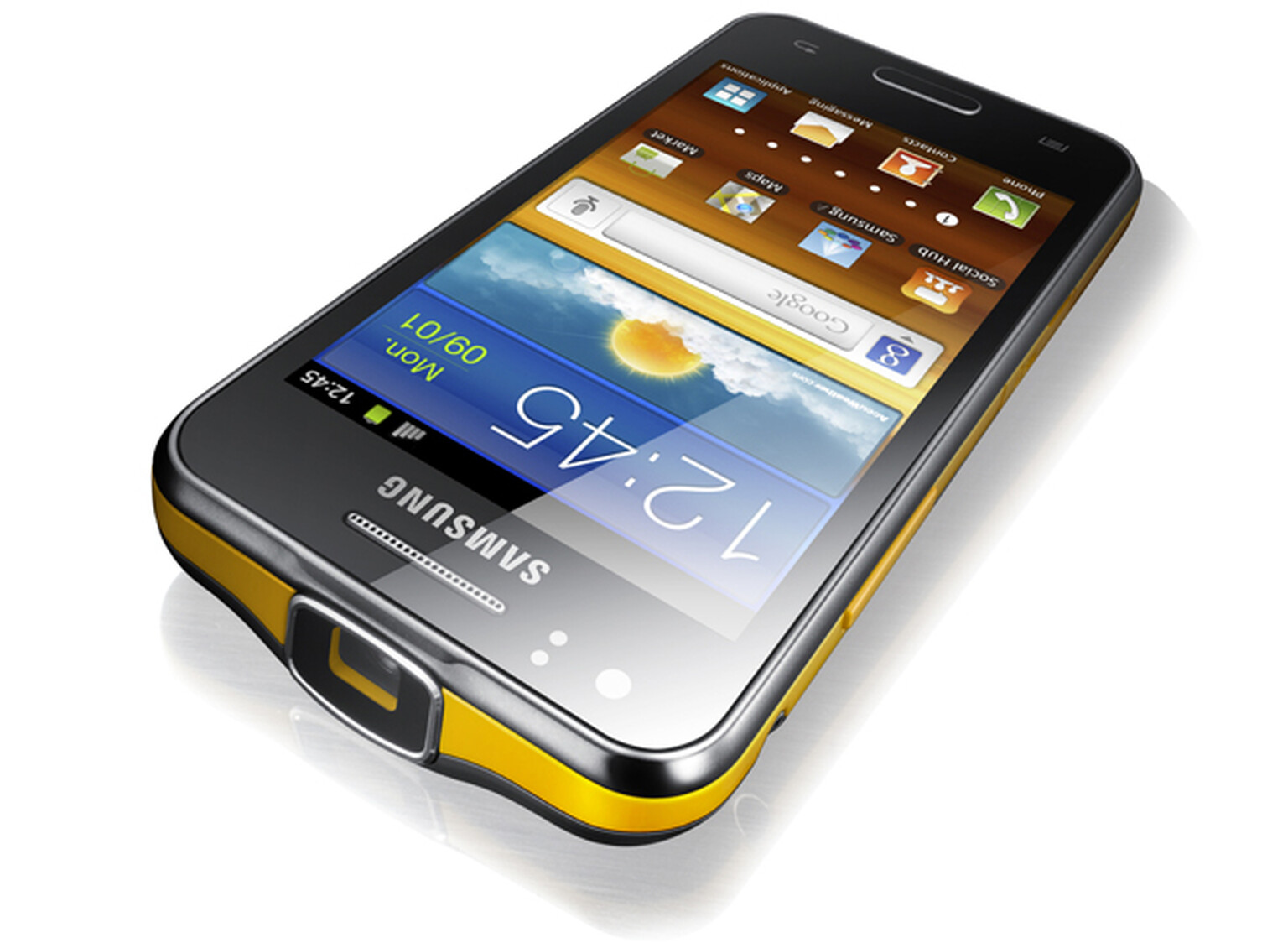 Samsung Galaxy Beam: Android phone with an HD projector